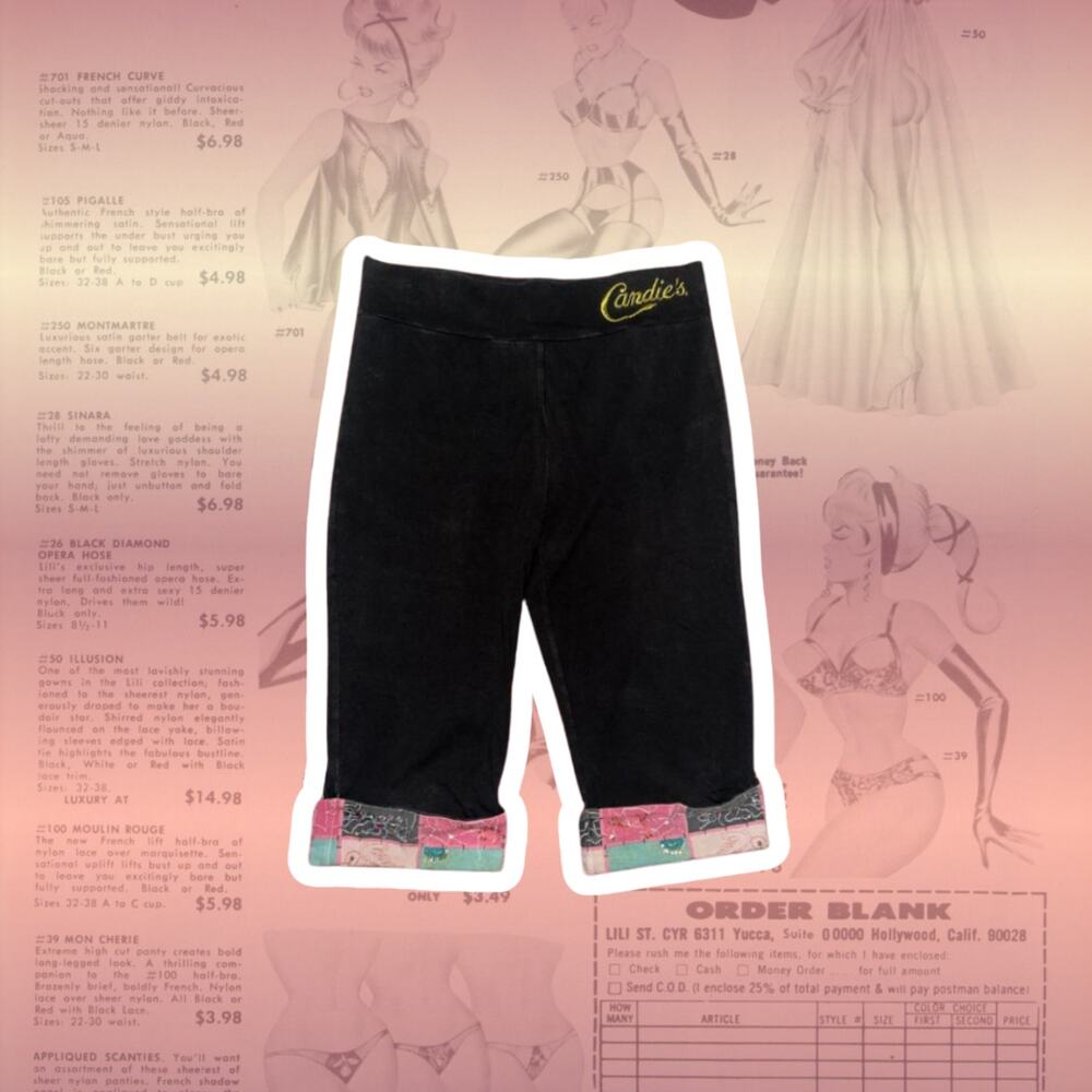 Capri Pants 90s Whimsy Printed Y2K Style